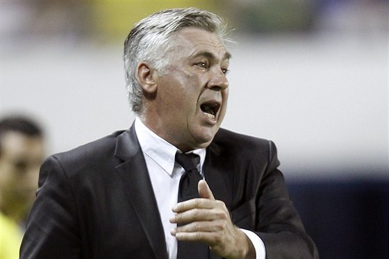 Carlo Ancelotti, trenér Realu Madrid.