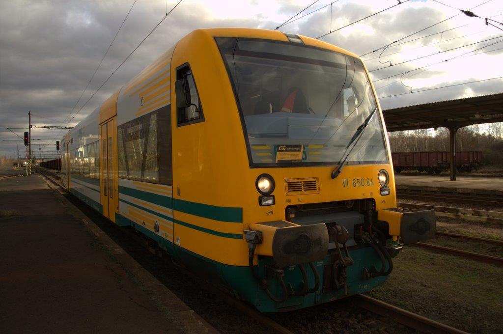 Motorový v�z Stadler RegioShuttle, který zakoupila spole�nost GW Train Regio