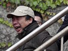 Příbuzný oběti pádu tchajwanského letadla dorazil na místo nehody (5. února...