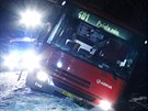 P��m�stsk� autobus havaroval u obce Zaje�ice na Bene�ovsku. Nikdo z cestuj�c�ch...