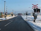 Kamion na elezniním pejezdu ve Veselí nad Moravou prorazil závory, vlak vz...