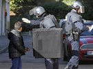 Francouzská policie zasahuje proti útoníkm ve tvrti Castellane ve mst...