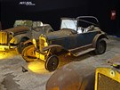 Expozice sbírky Rogera Baillona na výstav Rétromobile