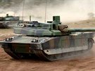 Francouzské tanky Leclerc