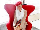 Karolína Krausová je stevardkou u letecké spolenosti Emirates Airlines