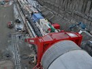 Ra�ba nejdel��ho �elezni�n�ho tunelu v �R za�ala. (3. �nora 2015)