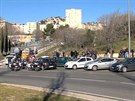 Policie uzavela sídlit na severu Marseille, kde zaaly stílet drogové gangy.