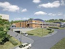 V prostoru mezi zimnm stadionem a sportovn halou by mlo vzniknout podzemn...