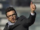 Sassuolo porazilo Inter Milán, radost má i trenér Eusebio Di Francesco.