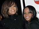 Whitney Houston a její dcera Bobbi Kristina Brownová (Los Angeles, 12. února...