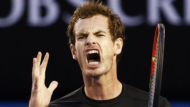 EMOCE. Andy Murray po nepovedenm mku.