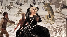 Scéna z Morávkovy inscenace Mozartovy Kouzelné flétny