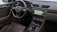 Interiér t�etí generace �kody Superb