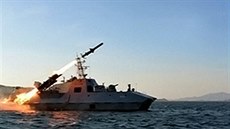 Severokorejské video s odpálením �nové� protilodní st�ely KLDR