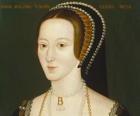 Portrt Anny Boleynov (15011536) v londnsk National Portrait Gallery