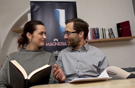 Moderátoi letoní Magnesie Litery Daniela Písaovicová a Jií Havelka