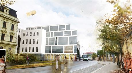 Takto má podle návrhu architekt vypadat umavská ulice v Plzni s multifunkním...