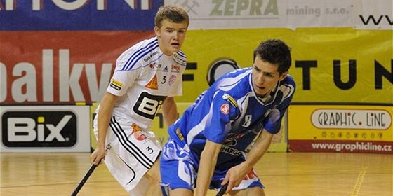 Ostrava - Boleslav: Vojtch Zezulka (vlevo), Pavel Bouka