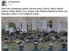 Svůj facebookový příspěvek Jiří Maryško umístil jako komentář pod událostí...