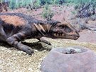 Dinosaui jsou pedstaveni v prostedí pipomínající druhohorní pírodu.