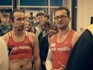Ondej Vetchý a Pavel Lika propagují halový ampionát v atletice v Praze.