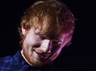 Ed Sheeran na svém prvním praském koncert 12. 2. 2015 v praské Tipsport...