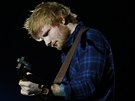 Ed Sheeran na svém prvním pražském koncertě 12. 2. 2015 v pražské Tipsport Areně