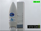 Raktoplán IXV piprven na raket Vega ke startu