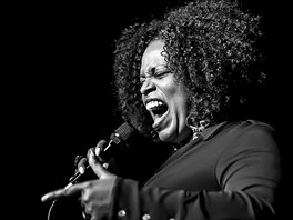 Sandro Niboli (Itálie): Dianne Reeves (z finále soute Jazz World Photo)