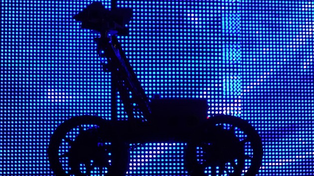 Model msnho voztka Andy spolenosti Astrobotic na konferenci Solidworks World 2015 ve Phoenixu.