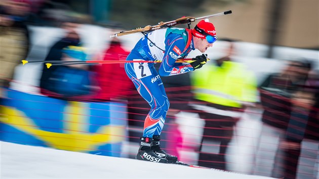 Michal lesingr na trati sprintu v Oslu