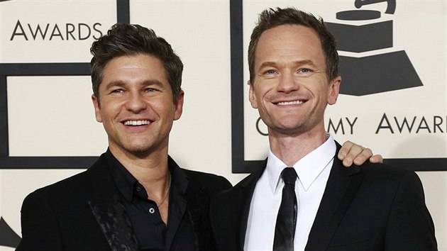 David Burtka a Neil Patrick Harris (Los Angeles, 8. nora 2015)