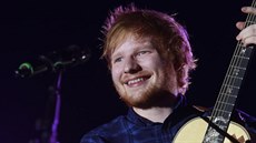 Ed Sheeran na svém prvním pražském koncertě 12. 2. 2015 v pražské Tipsport...