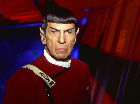 Leonard Nimoy jako Spock v seriálu Star Trek
