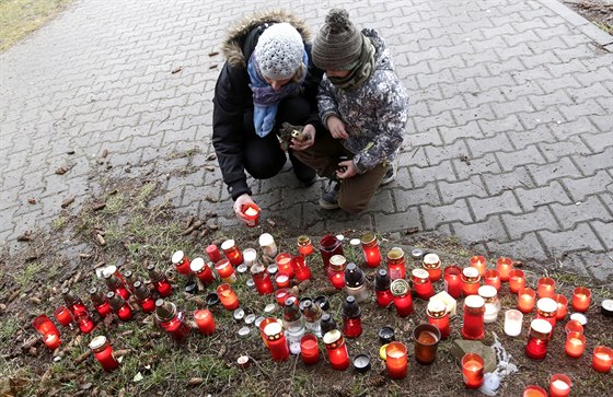 Pieta za obti stelce v Uherském Brod (25. února 2015)