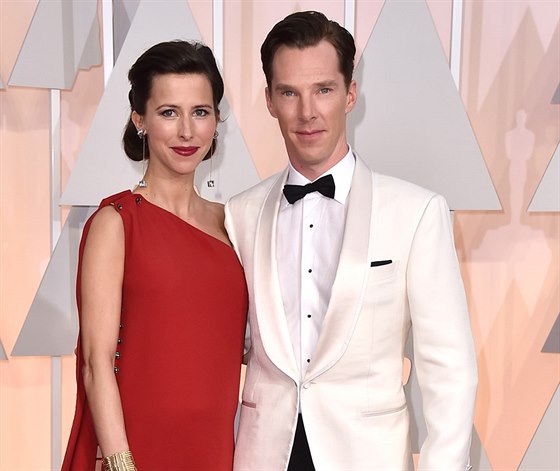 Benedict Cumberbatch s manželkou
