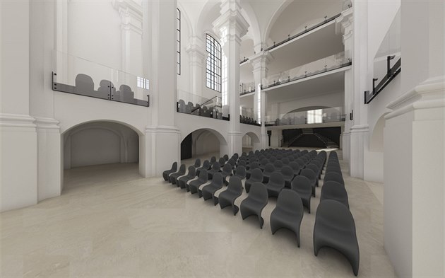 Odsv�cený kostel sv. Michaela v historickém centru Prahy se stane prostorem pro...