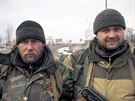 Prorutí povstalci v Debalceve (19. února 2015)