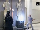 Islamisté zniili sochy z dob Asyrské íe