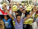 V pondlí za návrat Hadího do prezidentského úadu protestovaly tisíce lidí v...
