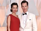 Benedict Cumberbatch s manelkou