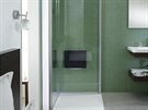 Sprchový kout Open Space od Duravitu lze rozloit a pak pouze sloit ke stn,...