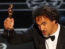 Alejandro G. Iárittu se raduje z ceny za reii snímku Birdman, který byl loni...