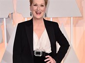 Meryl Streepová si na 87. předávání cen filmové akademie vybrala černé...