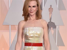 Nicole Kidmanov si vybrala velmi tpytiv aty s vysokm rozparkem, kterm...