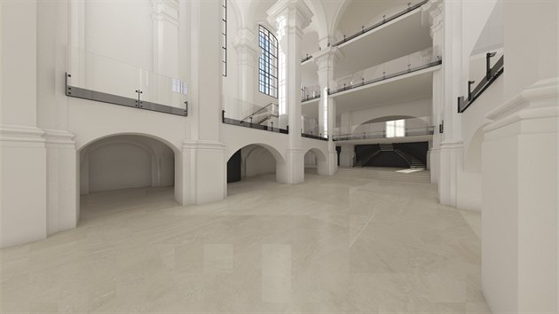 Odsvcen kostel sv. Michaela v historickm centru Prahy se stane prostorem pro podn konferenc, pednek i koncert. st prostoru se promn v prodejn galerii.
