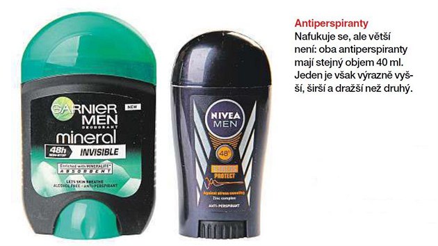 Jeden z antiperspirant bud dojem, e je podstatn vt.