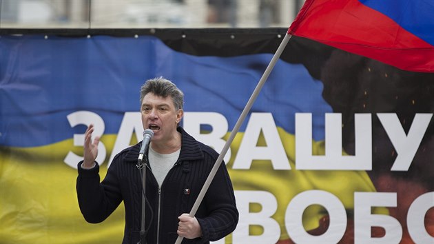 Boris Němcov na jednom z archivních snímků