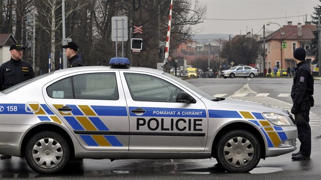 Policie zasahovala 24. února v Uherském Brodě na Uherskohradišťsku kvůli střelbě v hotelu Družba v centru města.