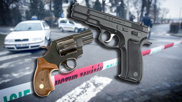 Vrah z uherskobrodsk restaurace byl ozbrojen revolverem Alfa vz. 820 a samonabjec pistol CZ 75B.